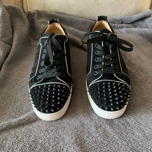 Christian Louboutin red bottom sneakers